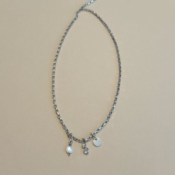 Boho charm necklace R705 - Picture 1 of 4